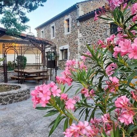 Hotel Du Cros D'Auzon Saint-Maurice-dʼArdèche Dış mekan fotoğraf